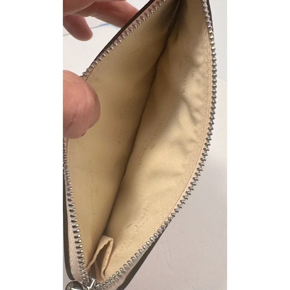 Kate Spade mini suede fringe crossbody & Lucy appliqué floral‎ wristlet